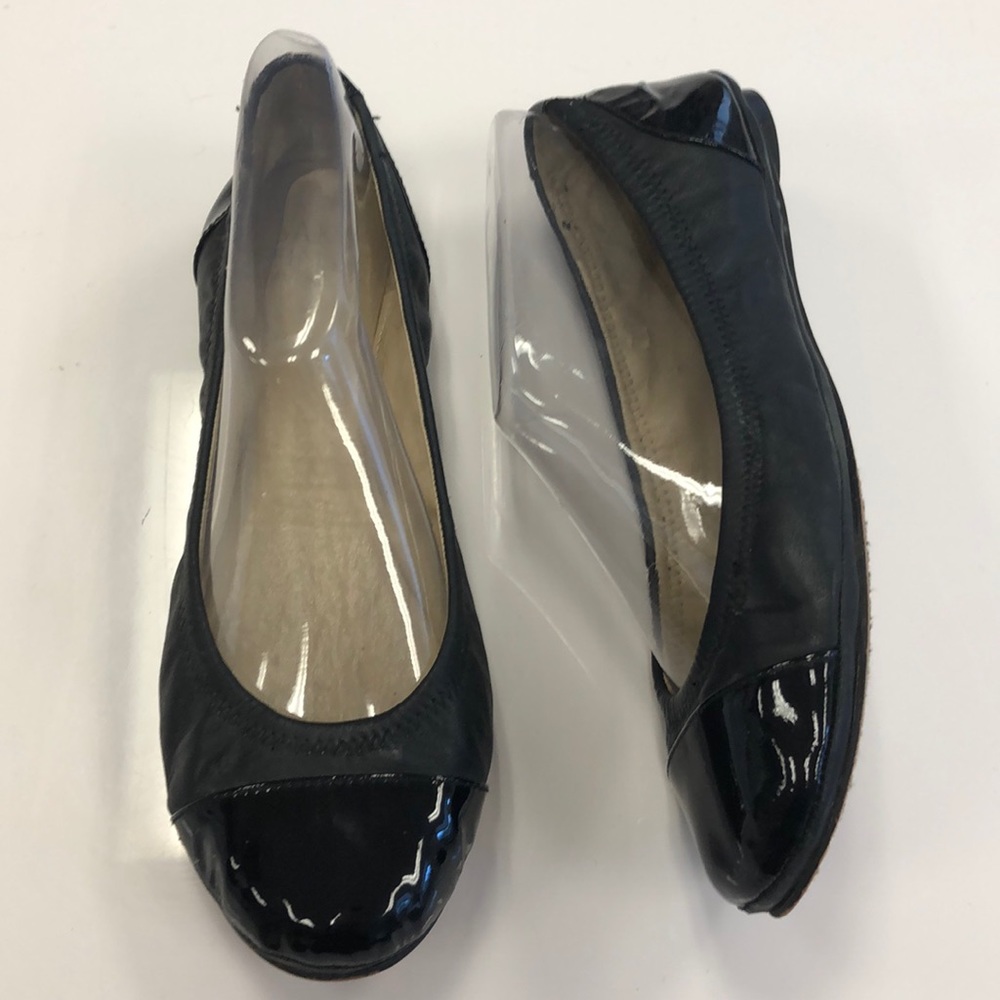 Saks Fifth Avenue black  slip on shoes SZ 7.5